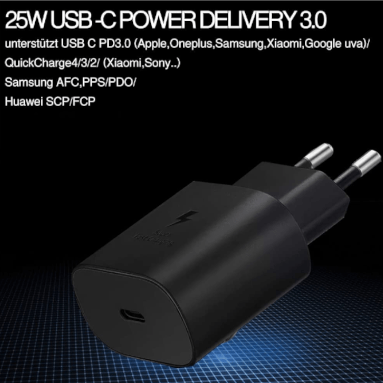 (25W) USB C Super Fast Charging Netzteil – Bild 4