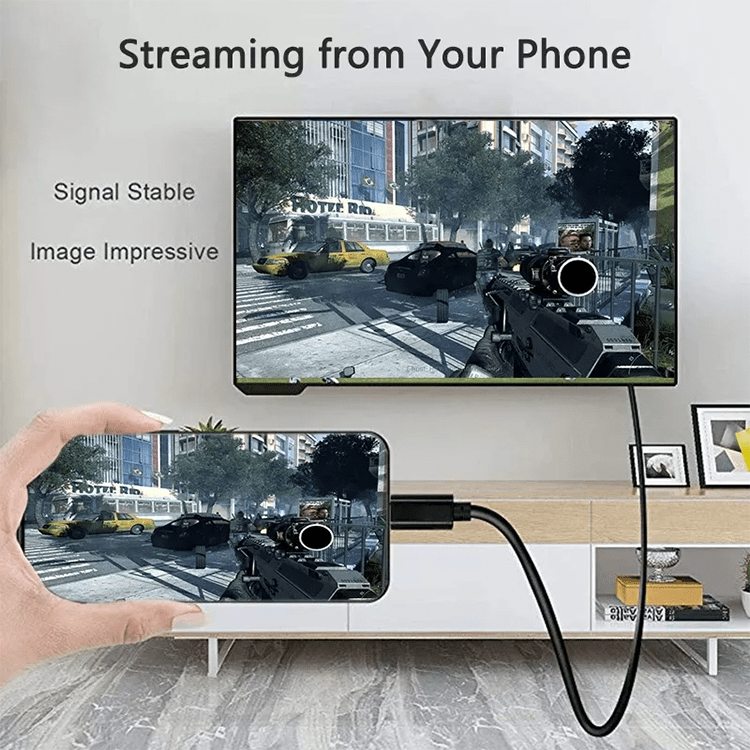 USB C auf HDMI 4K Adapter Kabel- (1.8M) – Bild 6