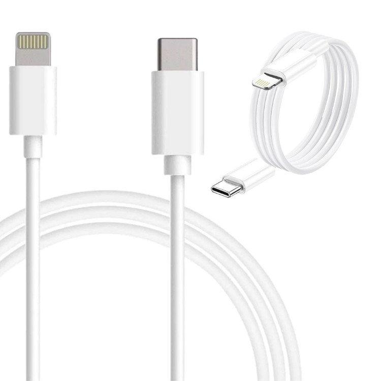 Alternative Ansicht von Lightning USB C Ladekabel Für Apple  - 2m (weiss)