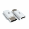 Micro USB auf USB Typ C Adapter - Weiss