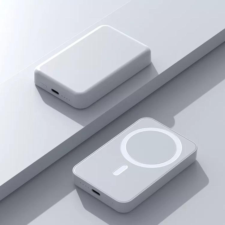 Alternative Ansicht von 3-in-1 Magnetische Powerbank 5000mAh - (15W)