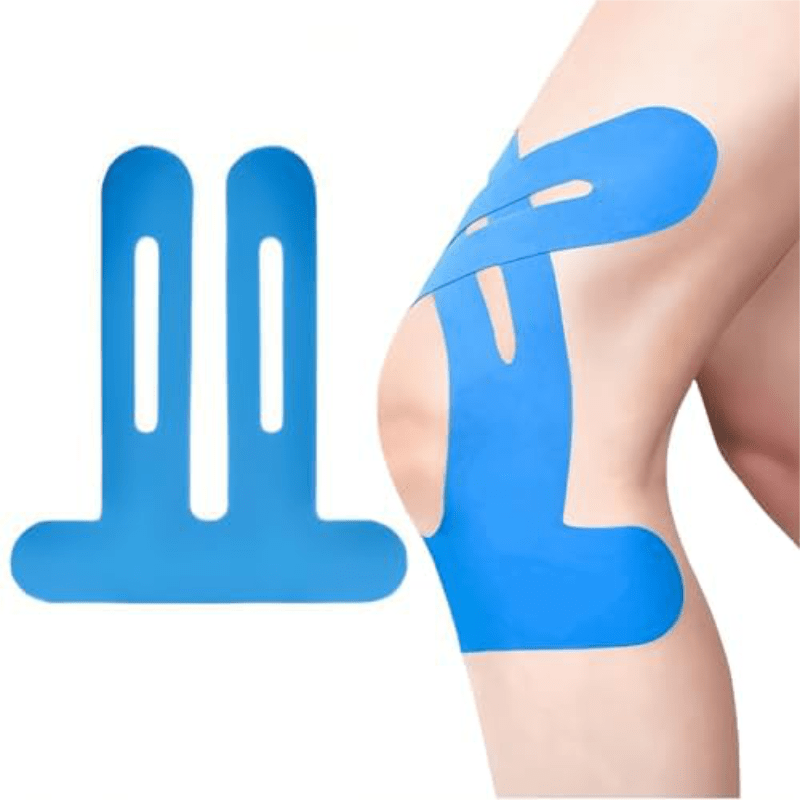 PreCut Kinesiotapes Knie – 10er-Pack (Blau)