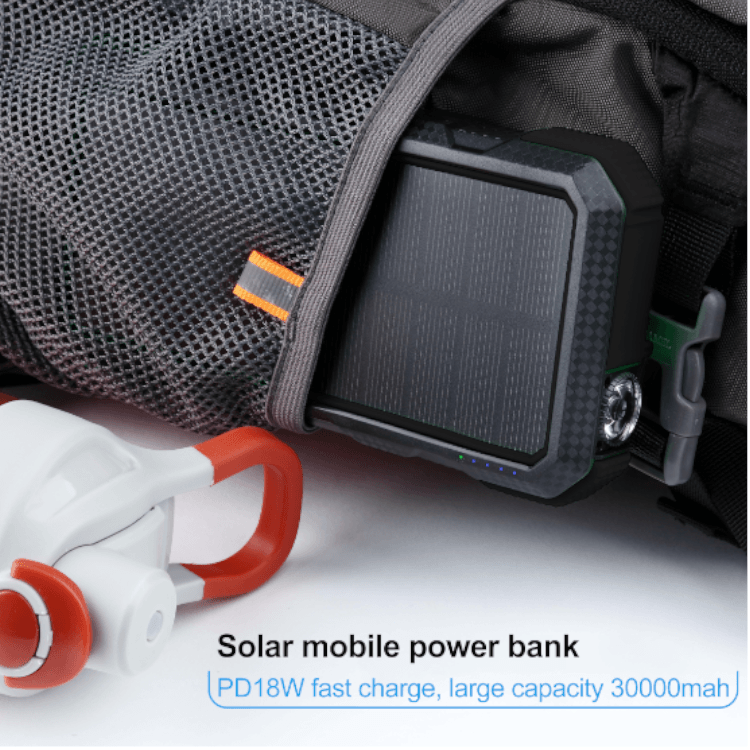 Solar Powerbank 20000mAh - 18W Spritzwasserfeste – Bild 5