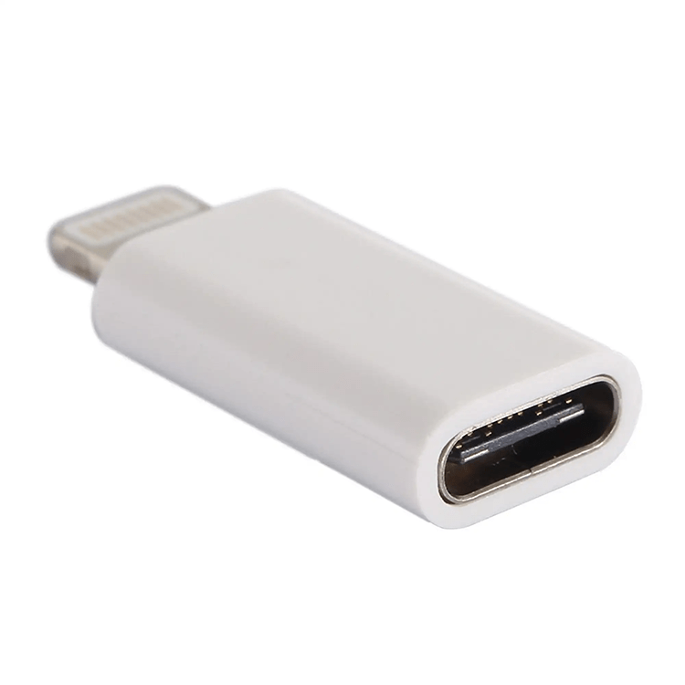 Alternative Ansicht von USB C auf Lightning Mini Konverter Adapter - Weiss